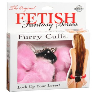 Fetish Fantasy Series Furry Cuffs Pink