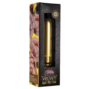 Rocks-off Touch Of Velvet 10 Speed Bullet-sunflower Summer