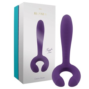 Riannes Rechargeable Duo Vibe-deep Purple 7.4