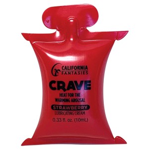 Crave Warming Lube 10ml-strawberry
