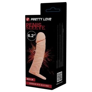 Pretty Love Penis Sleeve Medium-flesh