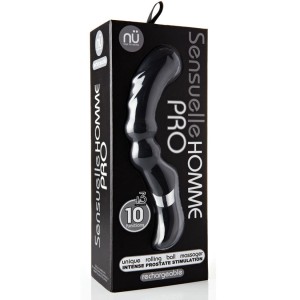 Sensuelle Homme Pro 10 Function 3 Speed Massager Black