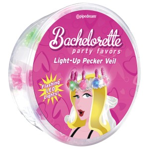 Bachelorette Party Favors Light-up Pecker Veil