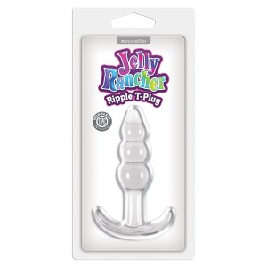 Jelly Rancher Ripple T-plug-clear