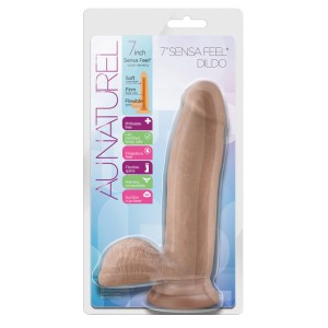 Au Naturel 7 Inch Sensa Feel Dildo Latin