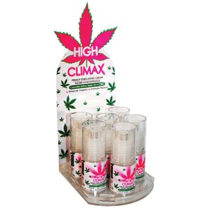 High Climax Female Stimulating Cream 0.5 Fl. Oz. / 15 Ml 6 Count Display