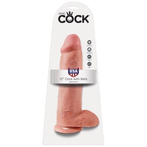 King Cock With Balls-flesh 12    [regular Price 48.00]