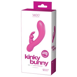 Ohhh Bunny Kinky Bunny Dual Motor Vibrator Must Have Magenta
