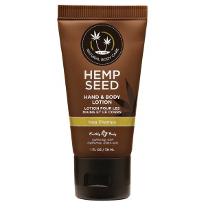 Earthly Body Hemp Seed Lotion-nag Champa 1oz
