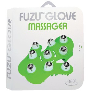 Fuzu Glove Massager-neon Green