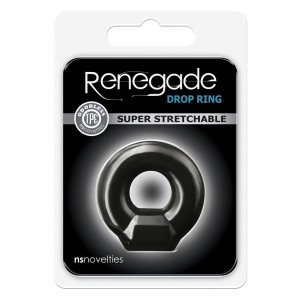Renegade Drop Ring-black