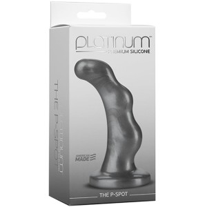 Platinum Premium Silicone The P-spot Charcoal