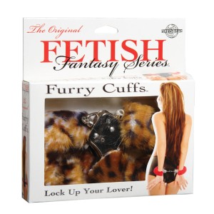 Fetish Fantasy Series Furry Cuffs Leopard