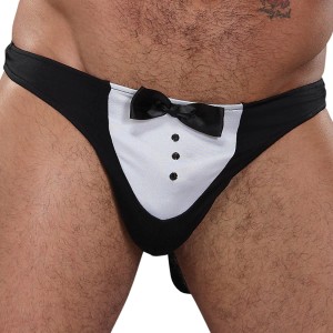 Maitre D Thong One  Size Black