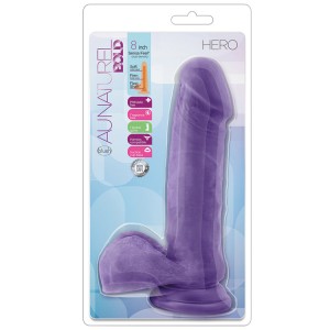 Au Naturel Bold Hero Dildo-purple 8