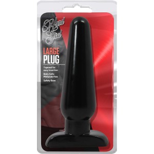 Hard Steel Large Plug Black
