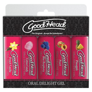 Goodhead Oral Delight Gel-5 Pack 1oz