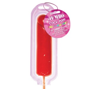 Jumbo Cock Pops Fruit Flavored Strawberry