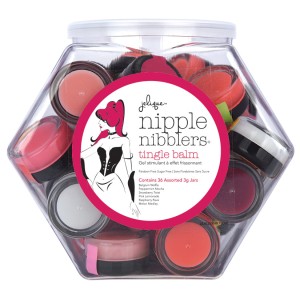 Nipple Nibblers Tingle Balm Assorted 3 Gram Jars 36 Count Fishbowl