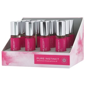 Pure Instinct Pheromone Oil Roll-on For Her Display Of 12