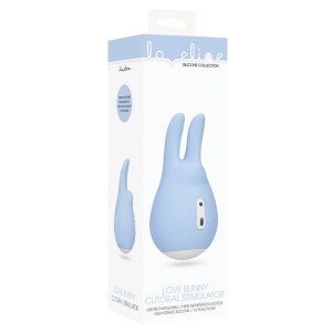 Loveline Love Bunny Clitoral Stimulator-blue