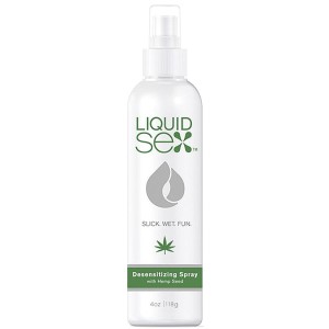 Liquid Sex Desensitizing Spray With Hemp Seed 4oz