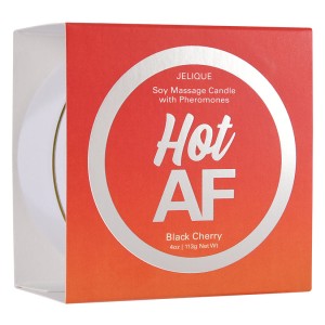 Jelique Massage Candle Hot Af Black Cherry 4oz