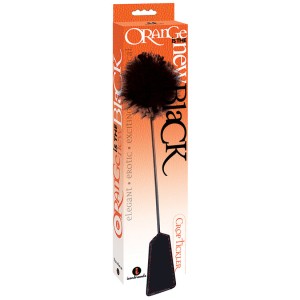 The 9s Orange Is The New Black Riding Crop & Tickler