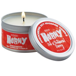 Pheromone Candle Soo Horny 4 Oz