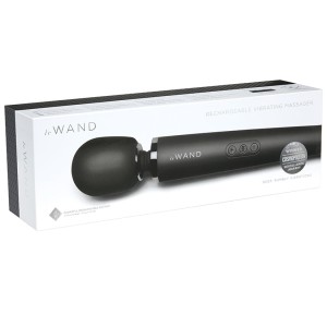 Le Wand Rechargeable Vibrating Massager-black