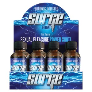Surge For Him Shot 12 Count Display