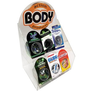 Body Action Acrylic Display-male Products