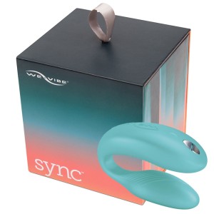 We-vibe Sync Couples Vibrator-aqua