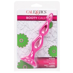 Booty Call Silicone Triple Probe Pink