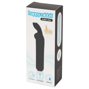 Happy Rabbit Rechargeable Bullet-black