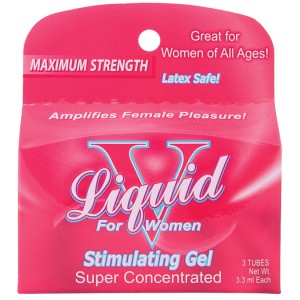 Liquid V For Women Stimulating Gel 3pk