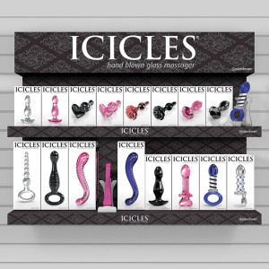 Icicles Shelf-n-shop Retail Merchandising Display