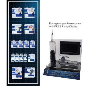 L.a. Pump Multi-cylinder & Pump Planogram Display