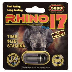 Rhino 17 Plus 5000-1 Pill Pack