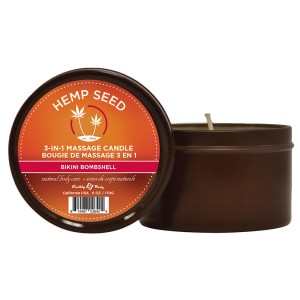 Earthly Body 3-in-1 Massage Candle Bikini Bombshell