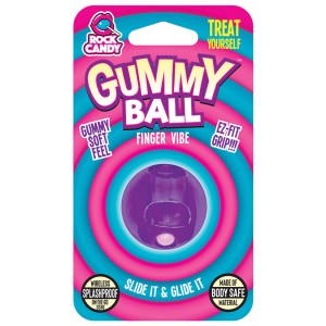 Rock Candy Gummy Collection Gummy Ball Finger Vibe-purple