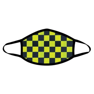 Neva Nude Taladega Mask-green Black Checkered