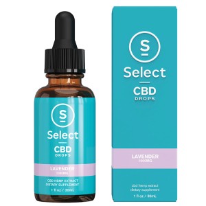 Select Cbd 1000mg Drops- Lavender 30ml