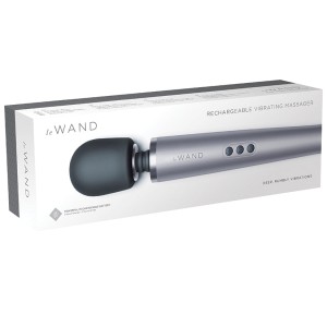 Le Wand Rechargeable Vibrating Massager-grey