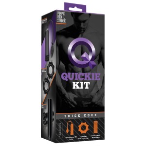 Quickie Kit Thick Cock Black