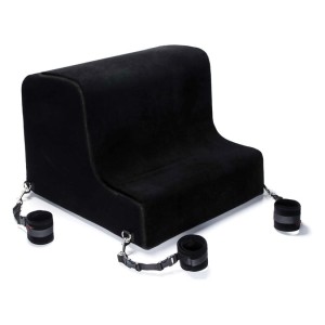 Liberator Obeir Spanking Bench & Cuff Kit-midnight Black