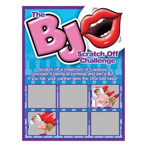 Bj Scratch Off Challenge