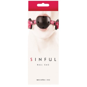 Sinful Ball Gag Pink