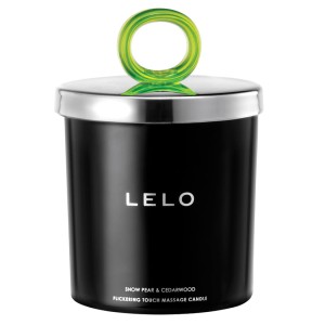 Lelo Flickering Touch Candle-snow Pear & Cedar Wood