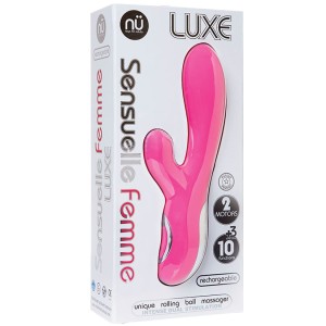 Sensuelle Femme Luxe 10 Function Rabbit Massager Pink
